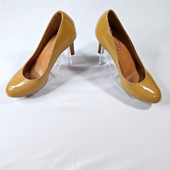 Corso Como Tan Patent Leather Heels Size 6.5 - Picture 4 of 8